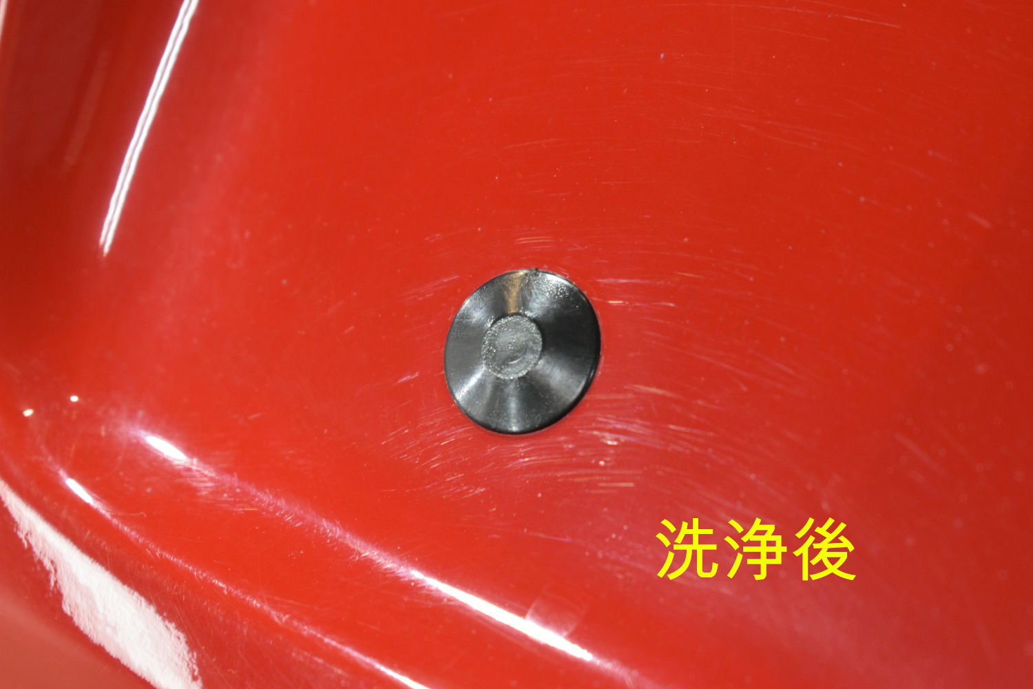 フィアット500C 洗浄後-2