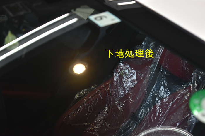 レクサスUX-窓下地後-2