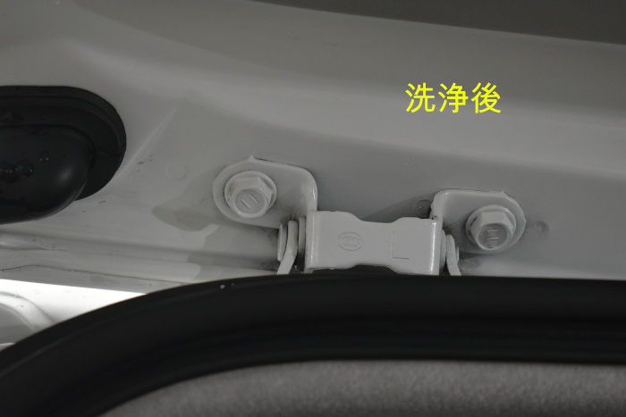 ハイエース洗浄後-2